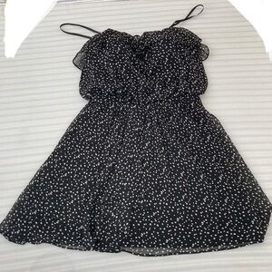 Agua strapless mini dress size 2, black.